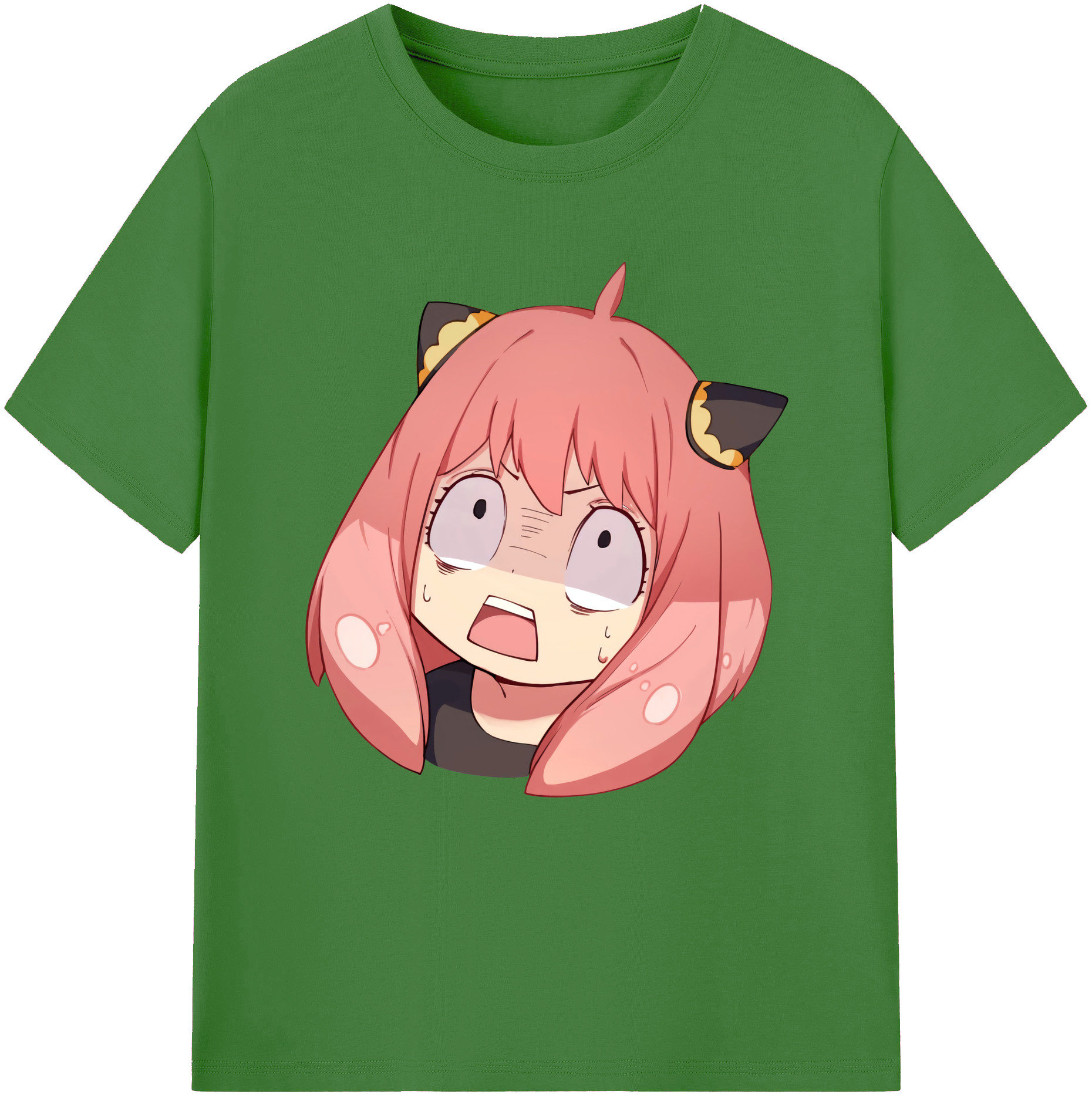 （画像用） SPY×FAMILY间谍家家酒 レディースカジュアルプリントTシャツ（綿100％）